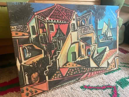 Photo of free Canvas Picasso print (Bethnal Green E2) #1