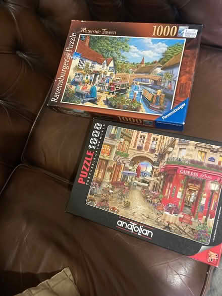 Photo of free 2x 1000 piece jigsaws (Colchester station CO4) #1