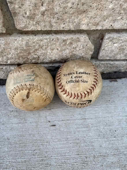 Photo of free Softballs (Morton Taylor & joy rd) #1