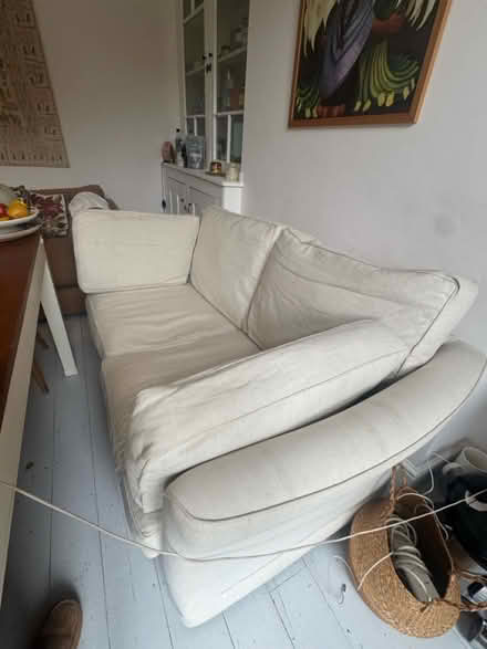 Photo of free Comfy 2-seater sofa- reupholstered (Kensal rise NW10) #2