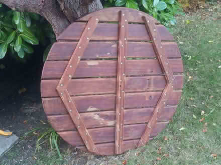 Photo of free Garden table - hardwood (Bradford on Avon BA15) #2