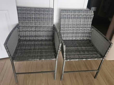Photo of free Outdoor Pair Chairs (Hoddesdon EN11) #1