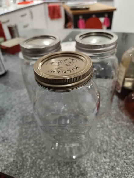 Photo of free 3 preserving jars (Carterton OX18) #1
