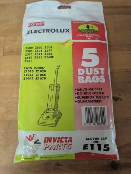 Photo of free Electrolux vacuum cleaner bags (West Farleigh ME15) #1