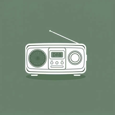Photo of DAB radio with remote. (Hesketh Bank PR4) #1