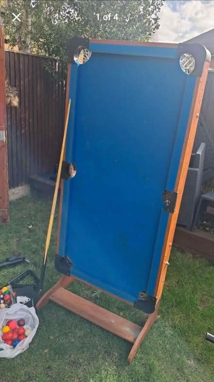 Photo of free Fold down pool table (New addington CR0) #1