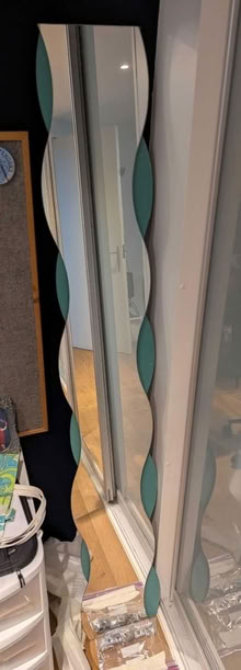 Photo of free Tall curvy mirrors - pair (Surrey Quays SE16) #1
