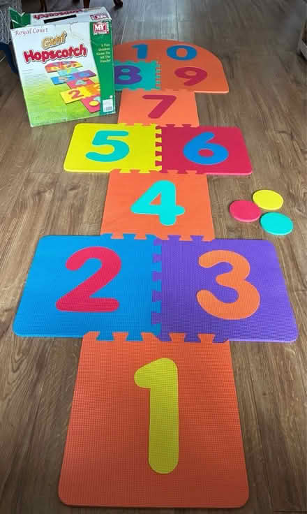 Photo of free Giant Hopscotch by Royal Court (Orpington / Petts Wood BR6) #1