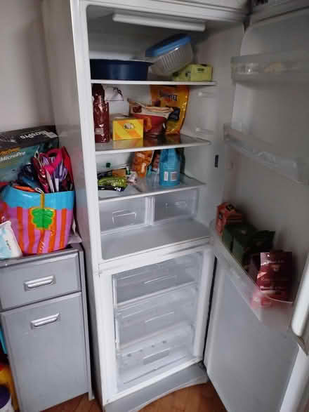Photo of free Silver Fridge Freezer (Sm3) #2