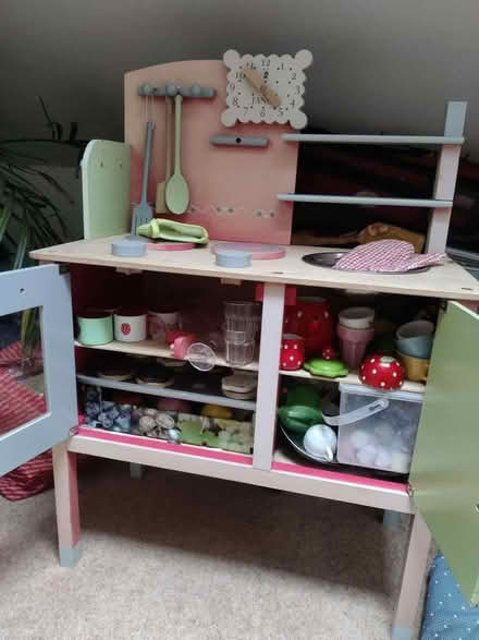 Photo of free Janod wooden play kitchen with accessories (Roseburn EH12) #2