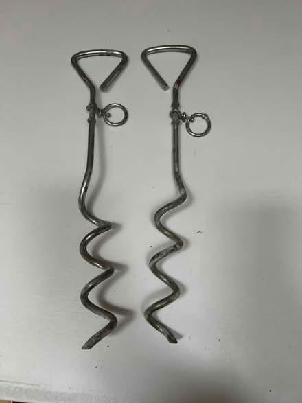 Photo of free Dog tie out stakes (Willen Park MK15) #1