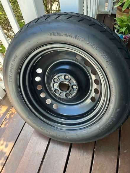 Photo of free Toyota RAV4 Space Saver Wheel (Close to Nunawading Station) #2