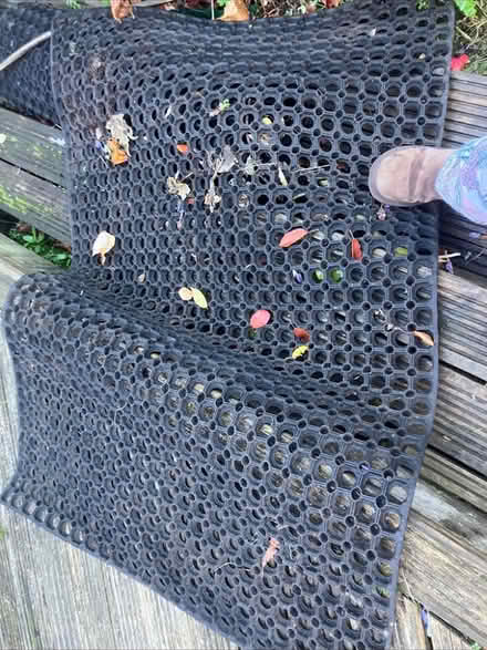Photo of free 2 x XL rubber mats- grass protect (Gilmore Place Edinburgh EH3) #1