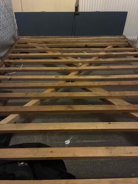 Photo of free Homemade Double Bed (Rhayader LD6) #1