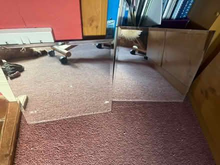 Photo of free Mirrors x 2 with bevelled edges 30cm x 30cm (North Camp GU14) #1
