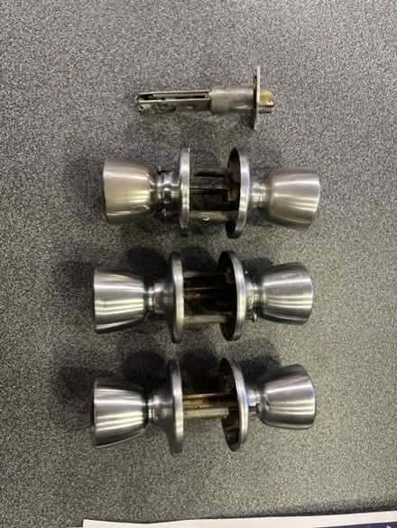 Photo of free Three passage knob sets plus one latch (Brookhouse LA2) #2