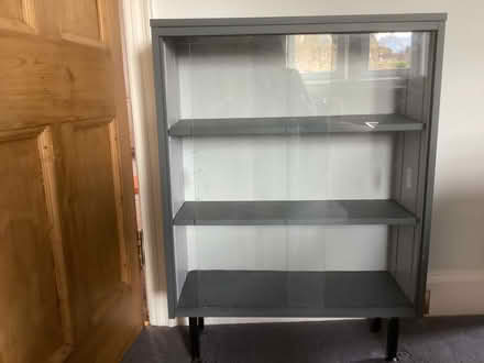 Photo of free Book shelves with glass doors. Retro look (Liberton EH16) #1