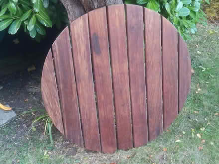 Photo of free Garden table - hardwood (Bradford on Avon BA15) #1