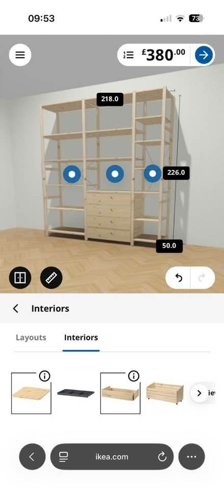 Photo of free Ikea Ivar shelves (Lakes Estate N13) #2