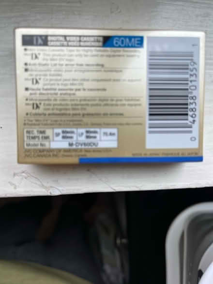 Photo of free Mini Video Cassette (East end near SS Center) #2