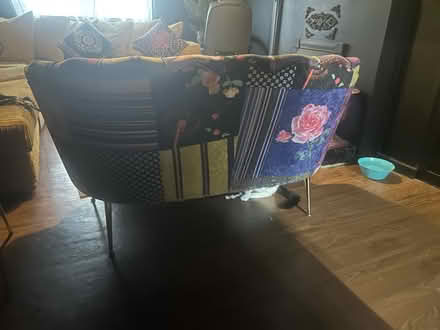 Photo of free Colourful flower chaise long (Ashbourne) #2