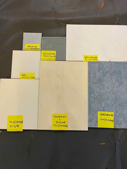 Photo of free Collection of wall tiles (Stoke D'Abernon KT11) #1