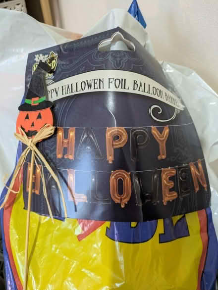 Photo of free Halloween balloon banner (EH5, Granton, Edinburgh) #1