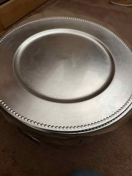 Photo of free gold and silver chargers (Wellesley Hills) #1