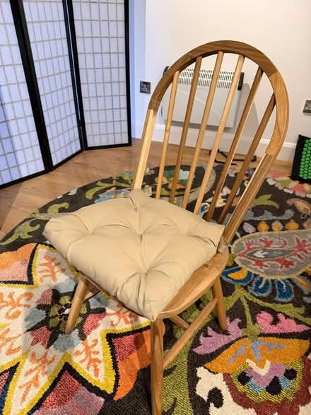 Photo of free 5 wooden kitchen chairs (Dublin 6) #2