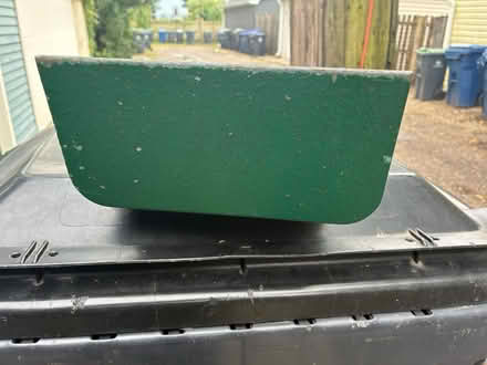Photo of free Green Metal Mail Box (Evanston, near Penny Park) #4