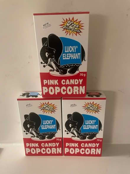 Photo of free 3 boxes lucky elephant popcorn (Bayview/highway 7) #1