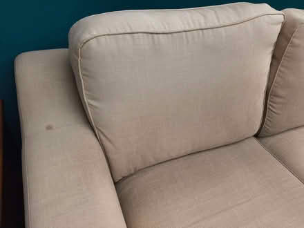Photo of free Cream/light beige 2 seater sofa (Whitton TW2) #4