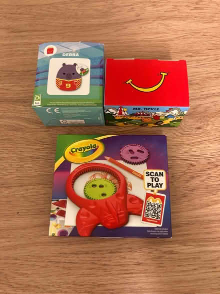 Photo of free McDonald’s toys (North Camp GU14) #1