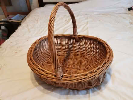 Photo of free Wicker basket (West Hitchin SG5) #1