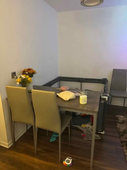 Photo of free Grey Dining Table and Chairs (Perry Barr B42) #3