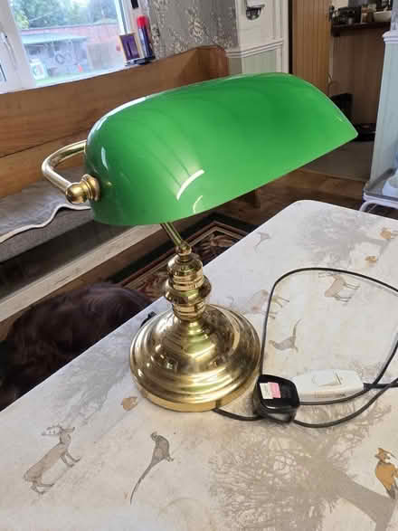 Photo of free Brass desk lamp (Tardebigge, B97) #1