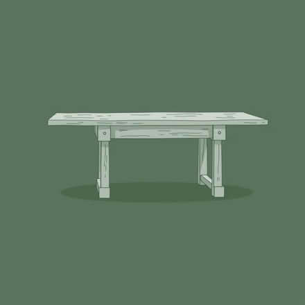 Photo of free Large antique pine dining table, with ability to extend. (Edmonton N9) #1