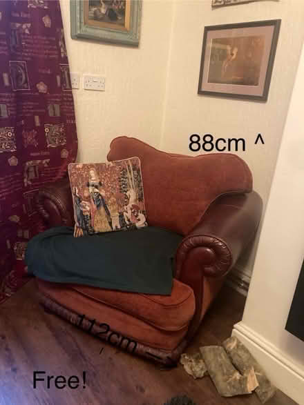 Photo of free Sofa chair (Giggleswick BD24) #1