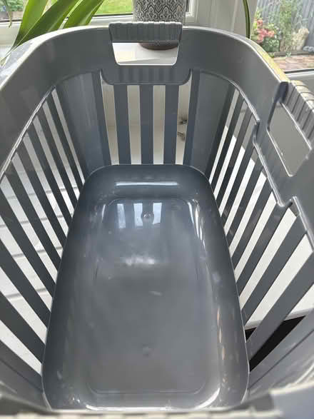 Photo of free Large laundry basket (Wigston Leicester LE18 4UL) #2