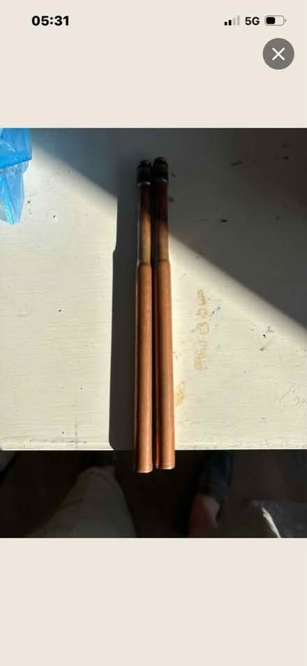 Photo of free Copper Tap Tails (Wallington PO16) #1