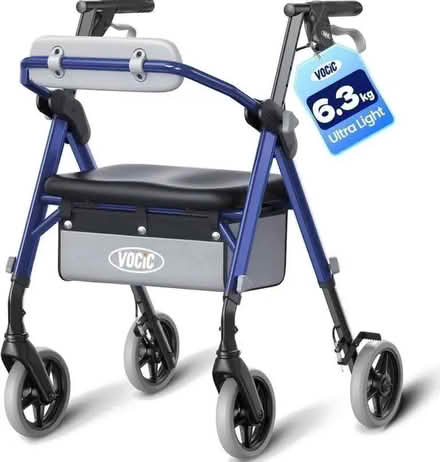 Photo of free VOCIC Z12 Ultra Light Rollator Walker – Purple. (California IP4) #1