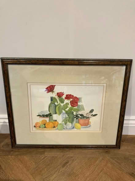 Photo of free Water colour painting with frame (Noctorum CH43) #1