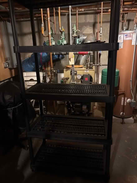 Photo of free plastic shelving units (Very close to YMCA - Woburn) #1