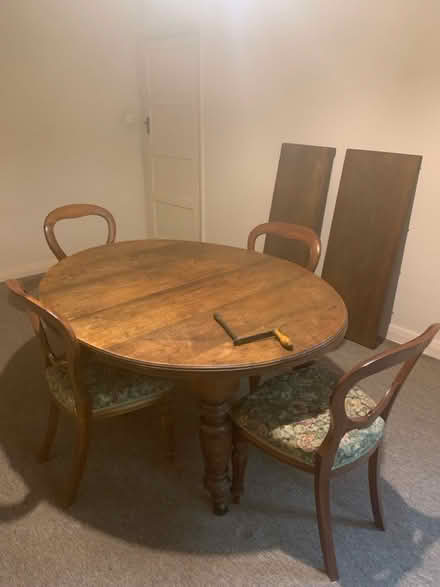 Photo of free Dining table and chairs (Dawes Green RH2) #2