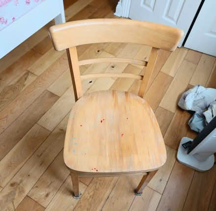 Photo of free wooden chair (Surrey Quays SE8) #4