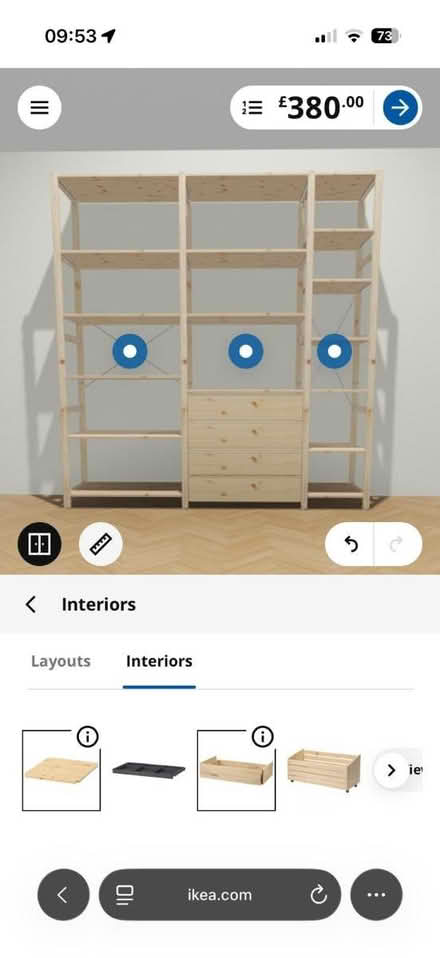Photo of free Ikea Ivar shelves (Lakes Estate N13) #1