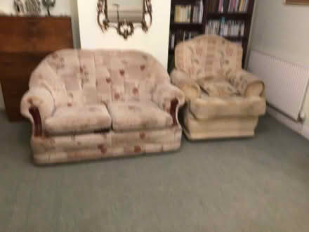 Photo of free Two armchairs and a sofa (Warton LA5) #2