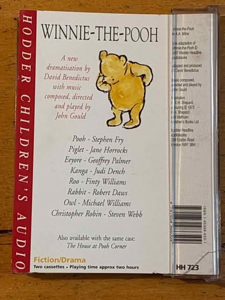 Photo of free Winnie-The-Pooh audio cassette dramatisation (Great Boughton CH3) #3