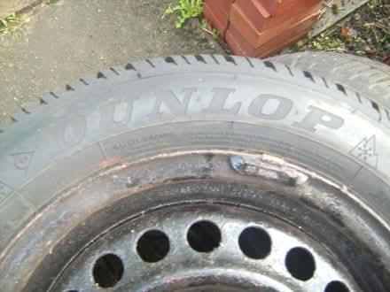 Photo of free 14 inch winter tyres. (Caldbeck CA7) #4