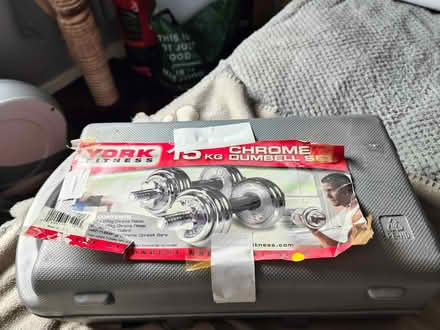 Photo of free 15kg dumbbell set (Temple G13) #1